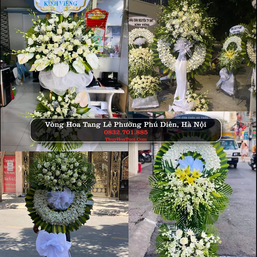 Kệ hoa tang lễ giao tại Phường Phú Diễn, Hà Nội