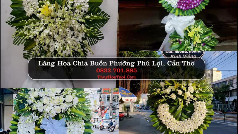 Đặt Hoa Chia Buồn tại Phường Phú Lợi, Cần Thơ