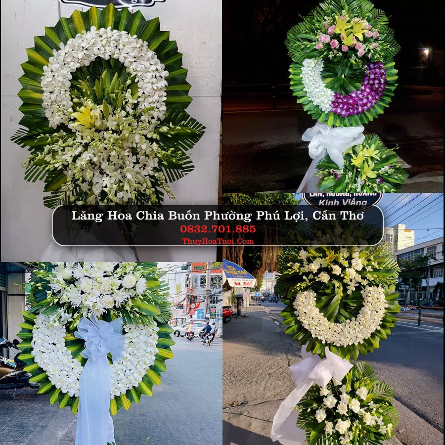 Đặt Hoa Chia Buồn tại Phường Phú Lợi, Cần Thơ