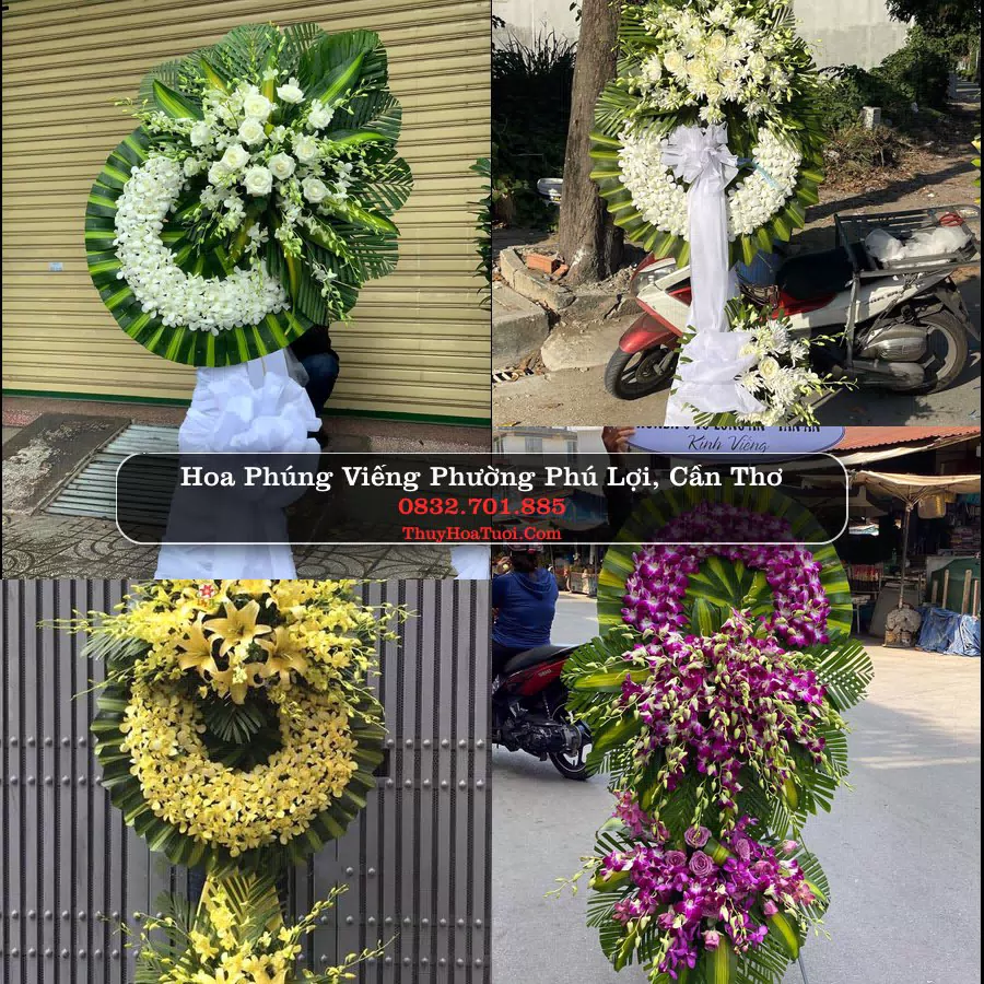 Kệ hoa tang lễ giao tại Phường Phú Lợi, Cần Thơ