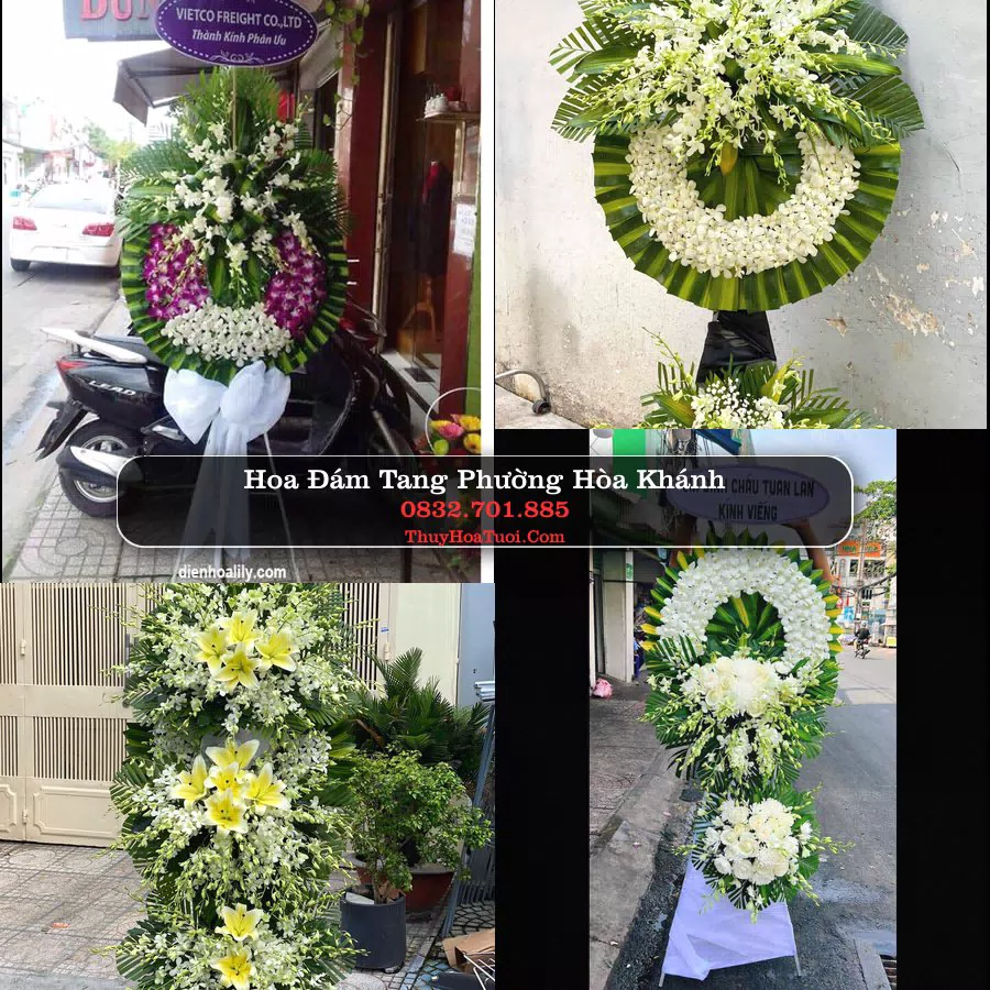 Kệ hoa tang lễ giao tại Phường Hòa Khánh, Đà Nẵng