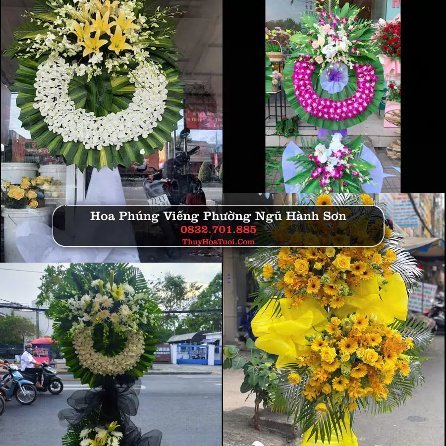 Vòng hoa chia buồn Phường Ngũ Hành Sơn - ThuyHoaTuoi.Com