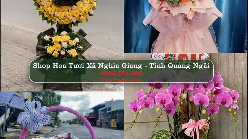 Shop Hoa Tươi Xã Nghĩa Giang - Tỉnh Quảng Ngãi