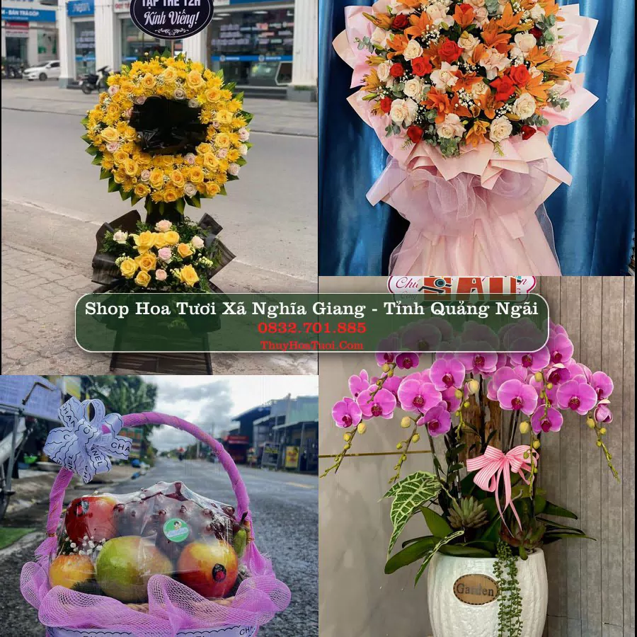Shop Hoa Tươi Xã Nghĩa Giang - Tỉnh Quảng Ngãi