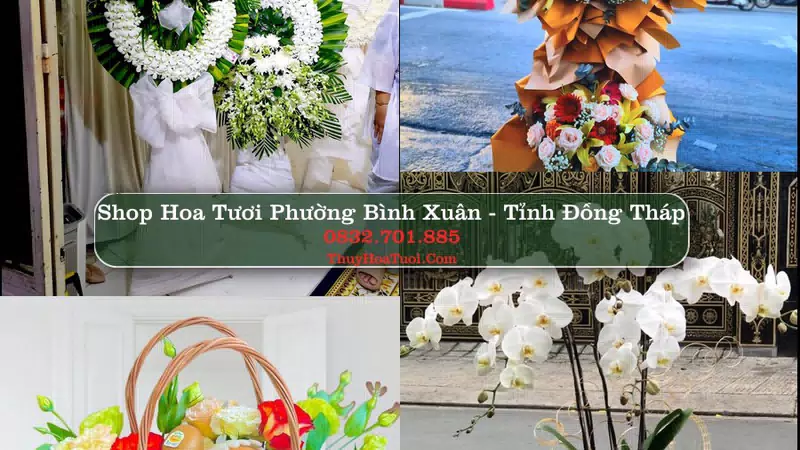 Shop Hoa Tươi Phường Bình Xuân - Tỉnh Đồng Tháp