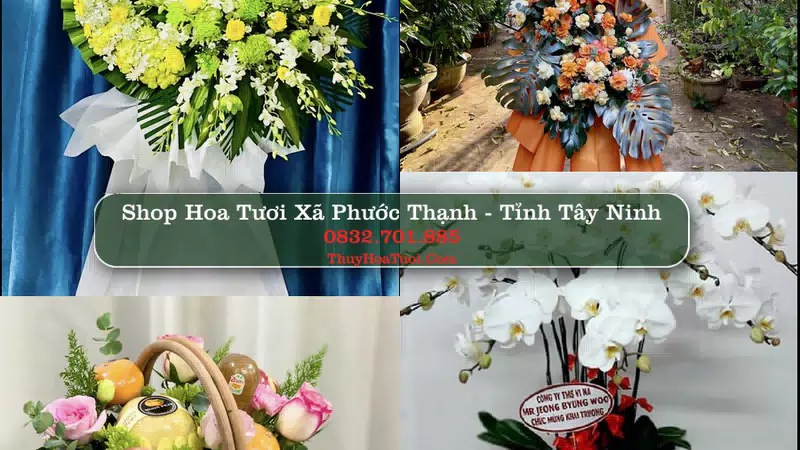 Shop Hoa Tươi Xã Phước Thạnh - Tỉnh Tây Ninh