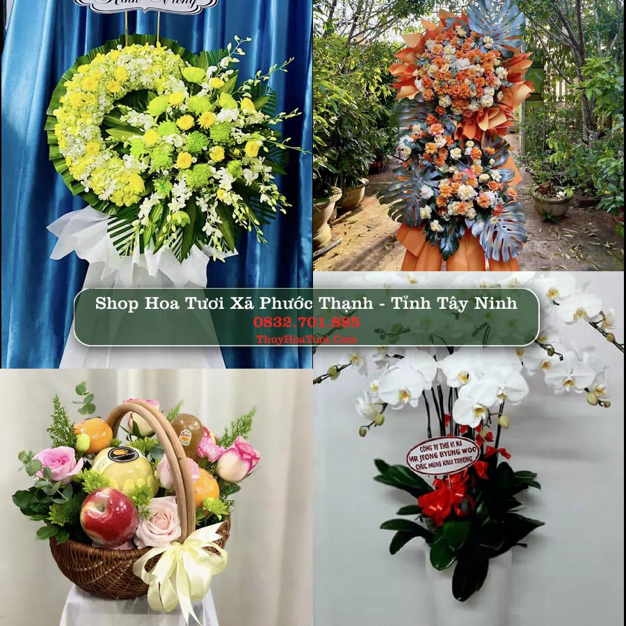 Shop Hoa Tươi Xã Phước Thạnh - Tỉnh Tây Ninh