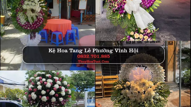 Đặt Vòng Hoa Tang Lễ tại Phường Vĩnh Hội, TP.HCM