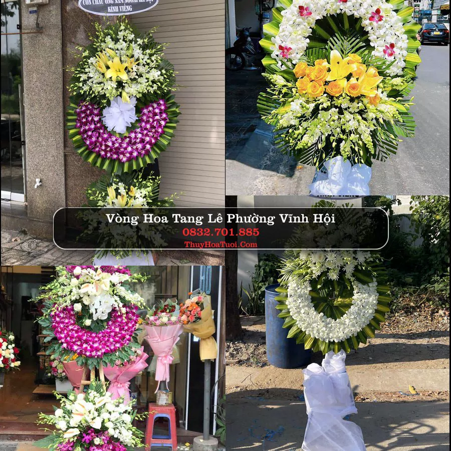 Kệ hoa tang lễ giao tại Phường Vĩnh Hội, TP.HCM
