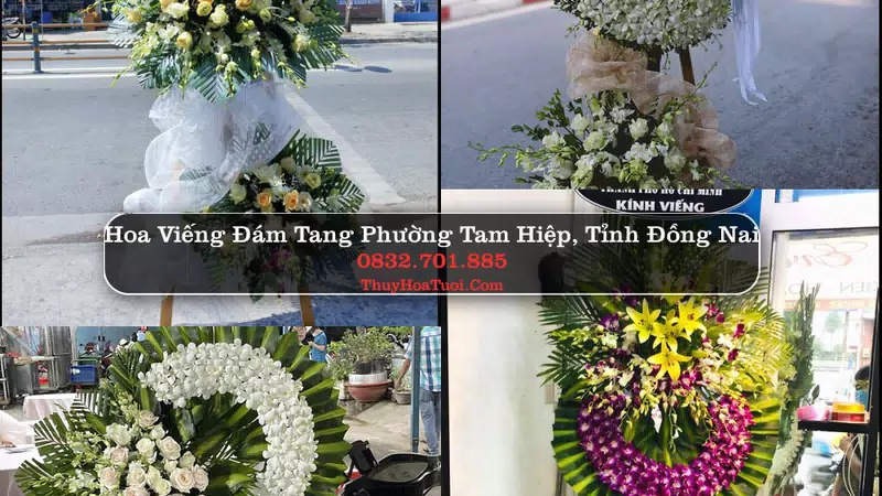 Đặt Vòng Hoa Tang Lễ tại Phường Tam Hiệp, Đồng Nai