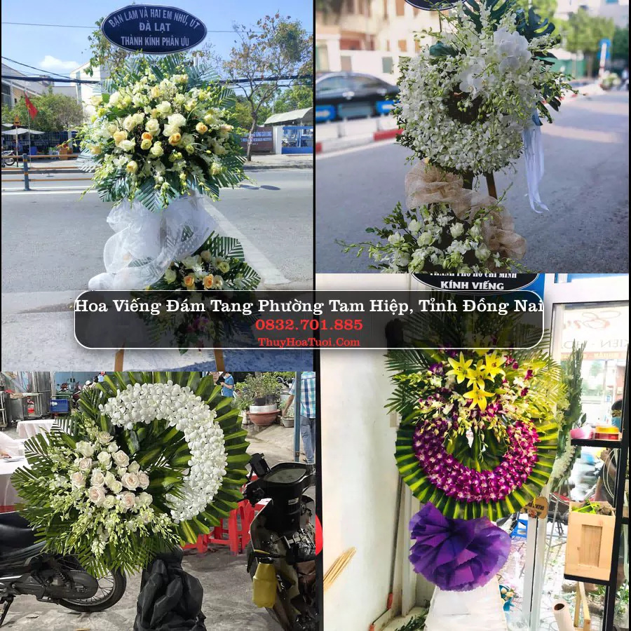 Đặt Vòng Hoa Tang Lễ tại Phường Tam Hiệp, Đồng Nai