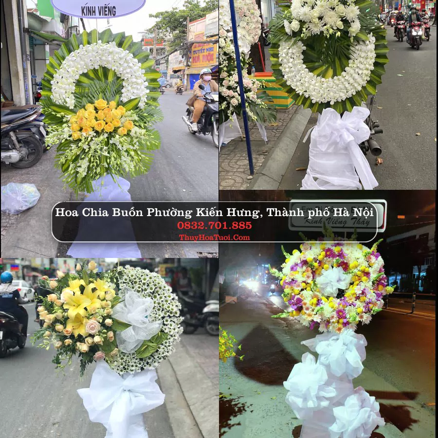 Kệ hoa tang lễ giao tại Phường Kiến Hưng, Hà Nội