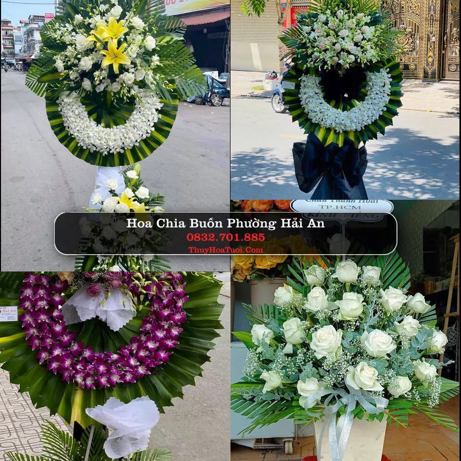 Đặt Vòng Hoa Chia Buồn tại Phường Hải An, Hải Phòng