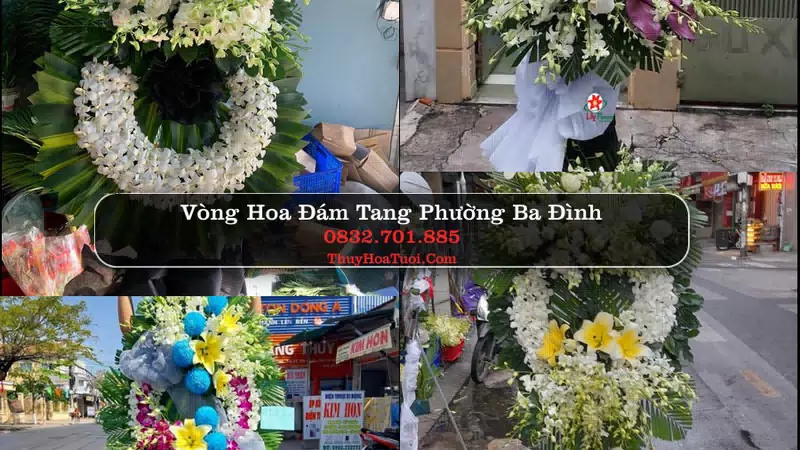 Đặt Vòng Hoa Chia Buồn tại Phường Ba Đình, Hà Nội