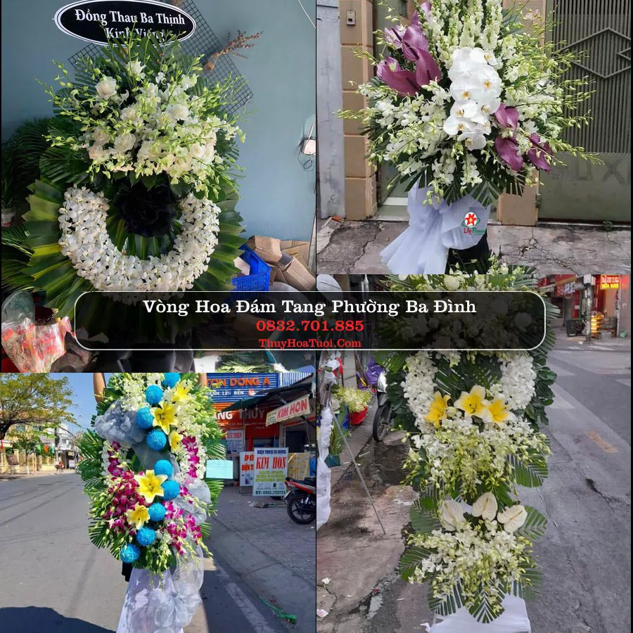 Đặt Vòng Hoa Chia Buồn tại Phường Ba Đình, Hà Nội