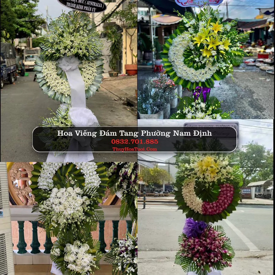 Kệ hoa tang lễ giao tại Phường Nam Định, Ninh Bình