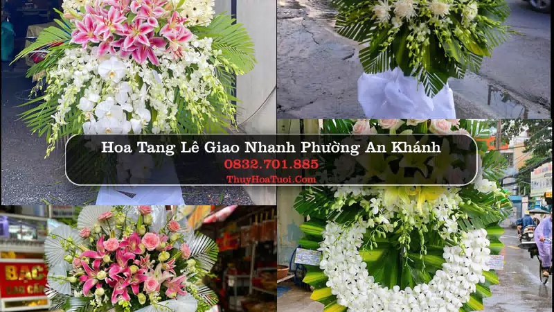 Đặt Vòng Hoa Đám Tang tại Phường An Khánh, TP.HCM
