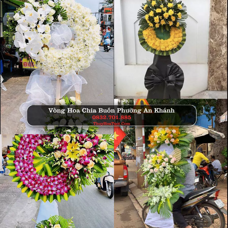 Kệ hoa tang lễ giao tại Phường An Khánh, TP.HCM