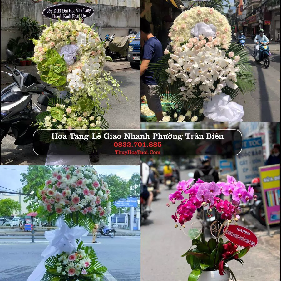Kệ hoa tang lễ giao tại Phường Trấn Biên, Đồng Nai