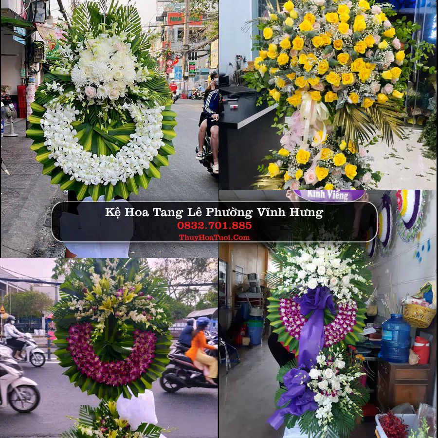 Kệ hoa tang lễ giao tại Phường Vĩnh Hưng, Hà Nội