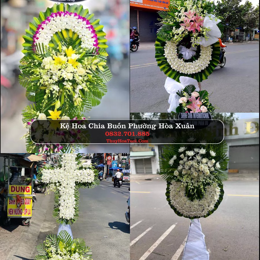 Kệ hoa tang lễ giao tại Phường Hòa Xuân, Đà Nẵng