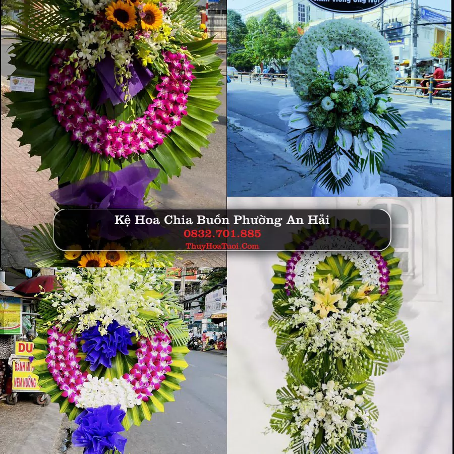 Vòng hoa chia buồn Phường An Hải - ThuyHoaTuoi.Com