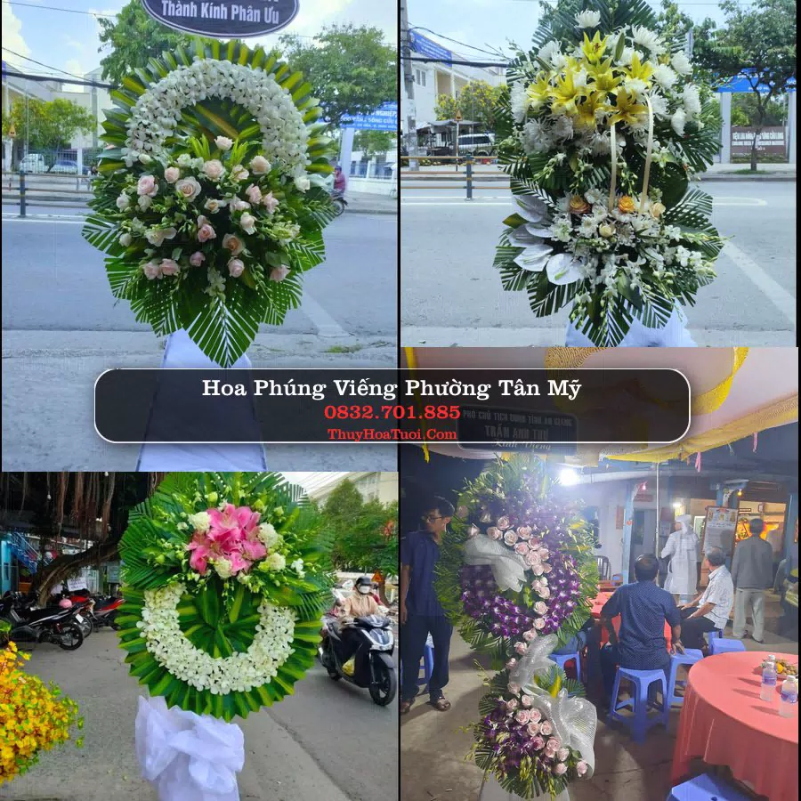 Đặt Hoa Đám Tang tại Phường Tân Mỹ, TP.HCM