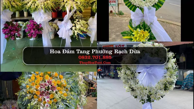 Đặt Vòng Hoa Chia Buồn tại Phường Rạch Dừa, TP.HCM