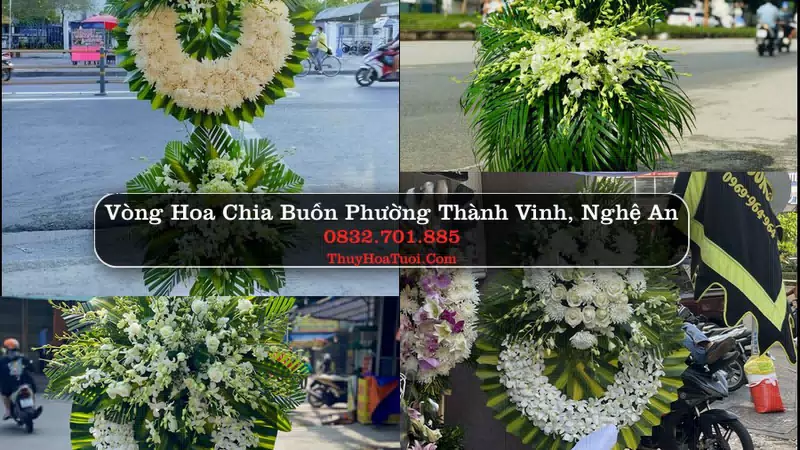 Đặt Vòng Hoa Chia Buồn tại Phường Thành Vinh, Nghệ An