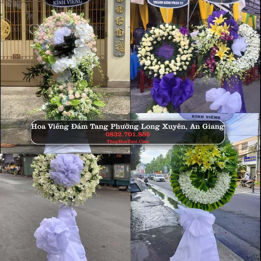 Đặt Hoa Tang Lễ tại Phường Long Xuyên, An Giang