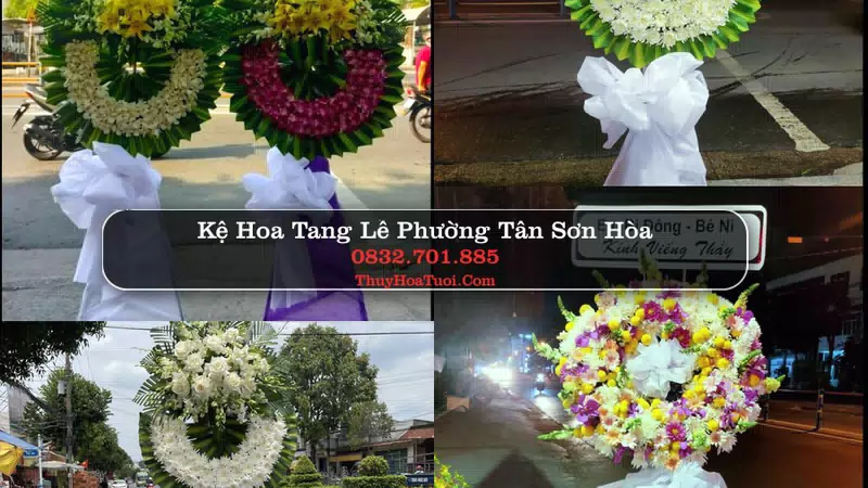 Đặt Hoa Đám Tang tại Phường Tân Sơn Hòa, TP.HCM