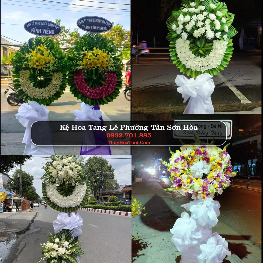 Đặt Hoa Đám Tang tại Phường Tân Sơn Hòa, TP.HCM