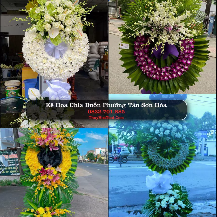Kệ hoa tang lễ giao tại Phường Tân Sơn Hòa, TP.HCM