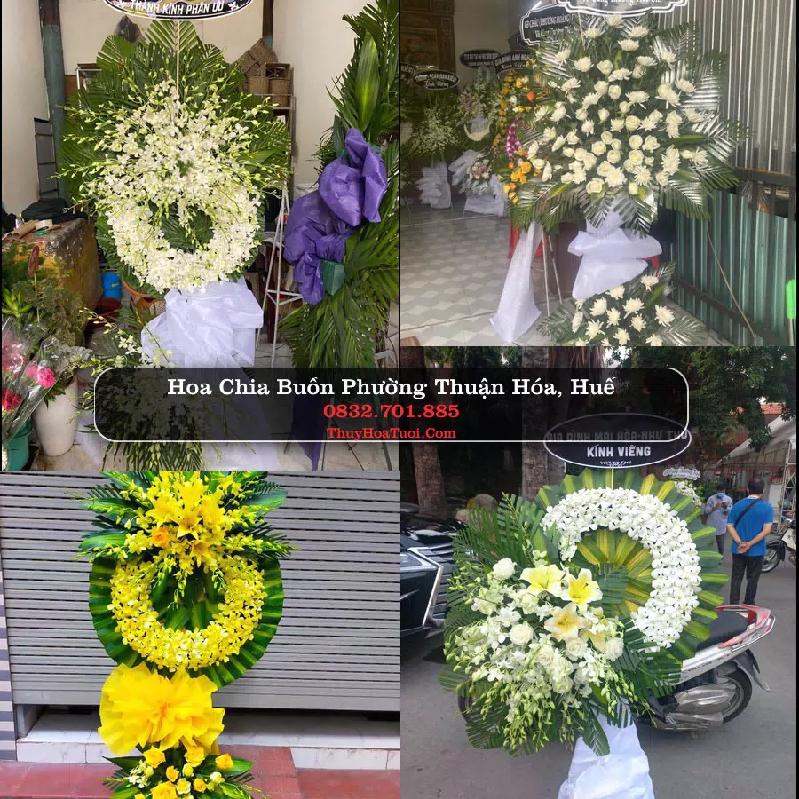 Kệ hoa tang lễ giao tại Phường Thuận Hóa, Huế