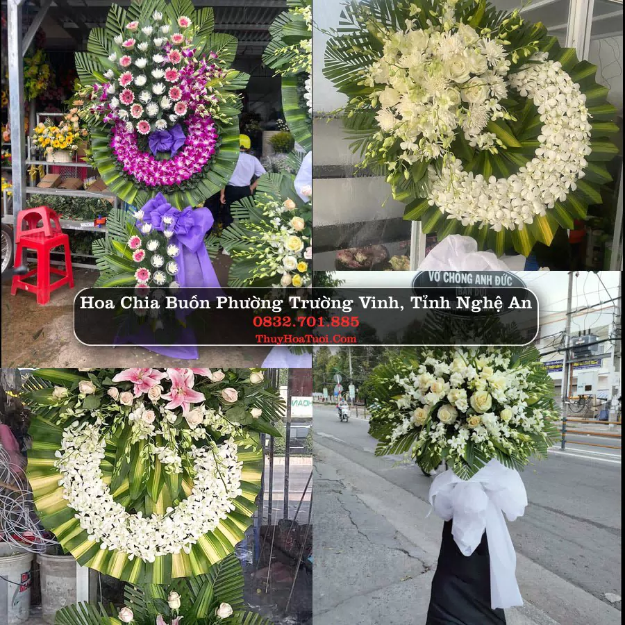 Kệ hoa tang lễ giao tại Phường Trường Vinh, Nghệ An
