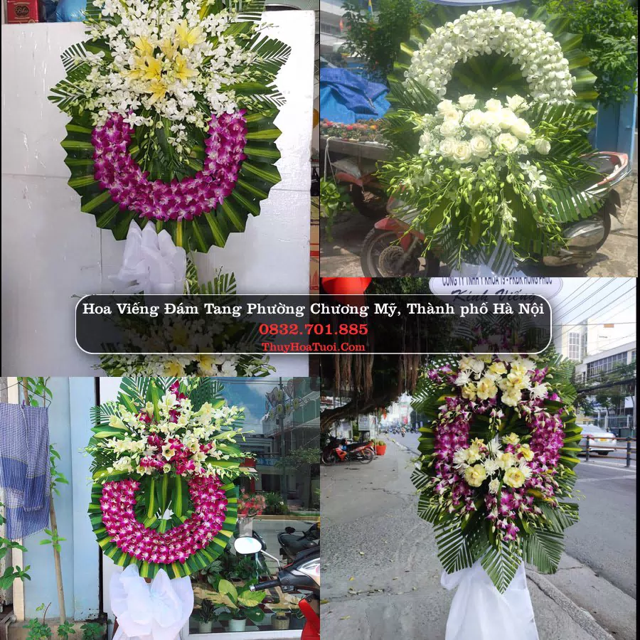 Kệ hoa tang lễ giao tại Phường Chương Mỹ, Hà Nội