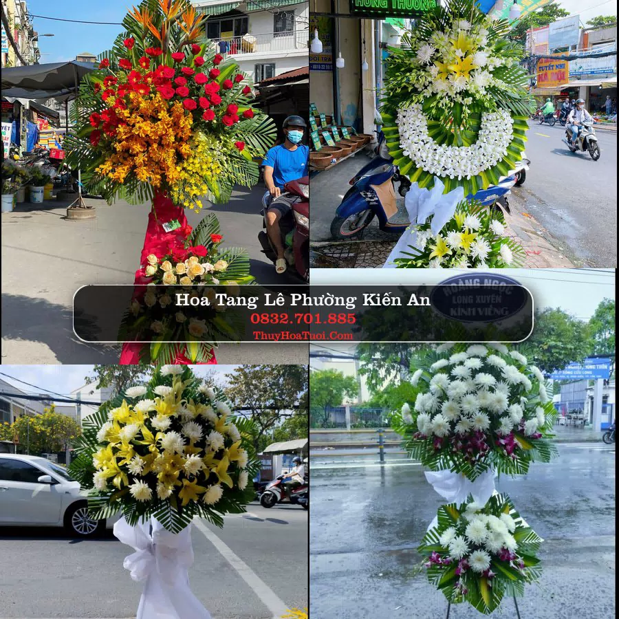 Kệ hoa tang lễ giao tại Phường Kiến An, Hải Phòng