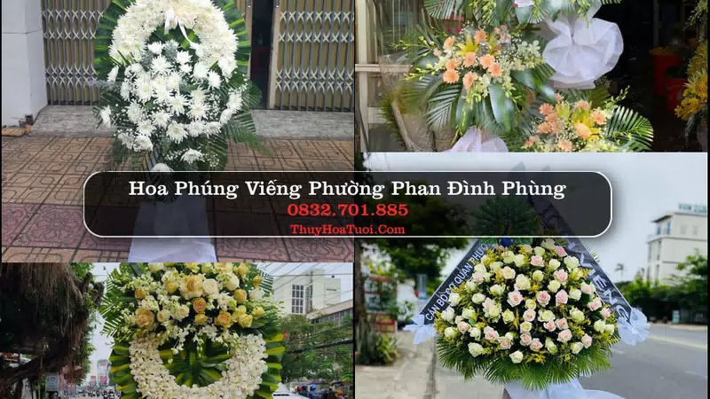 Đặt Vòng Hoa Chia Buồn tại Phường Phan Đình Phùng, Thái Nguyên