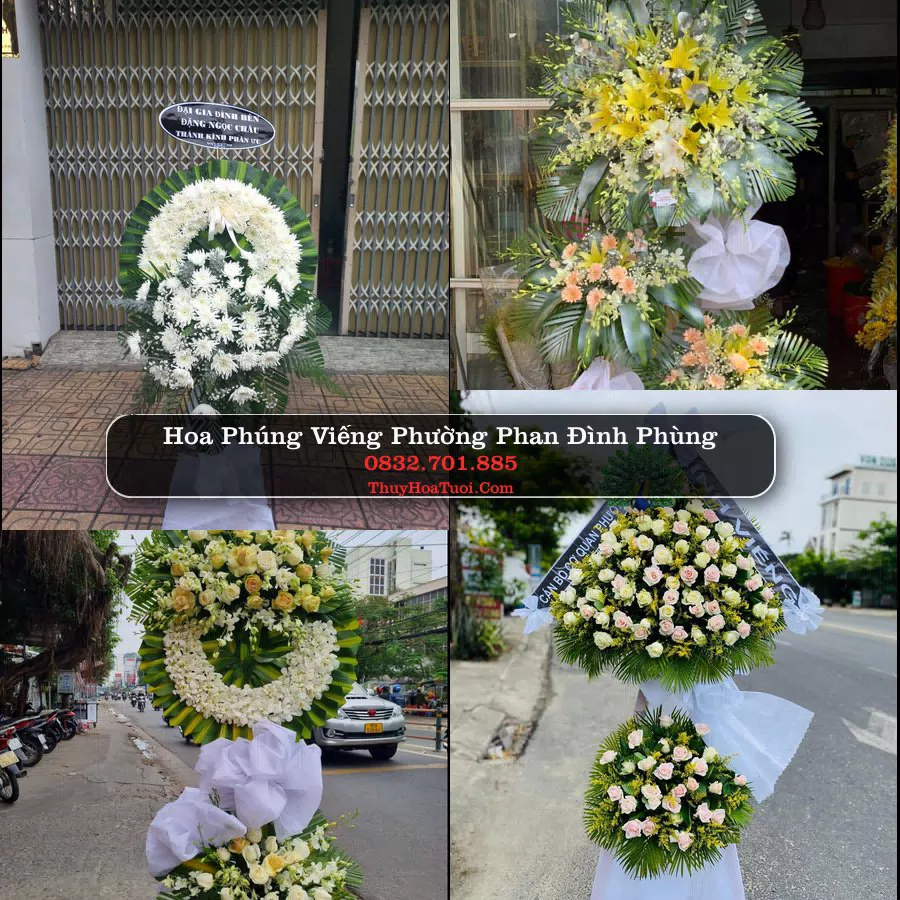Đặt Vòng Hoa Chia Buồn tại Phường Phan Đình Phùng, Thái Nguyên