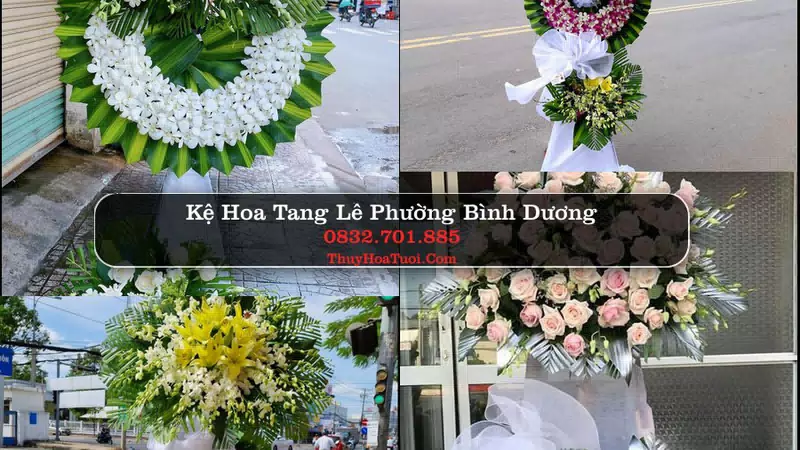 Đặt Vòng Hoa Chia Buồn tại Phường Bình Dương, TP.HCM