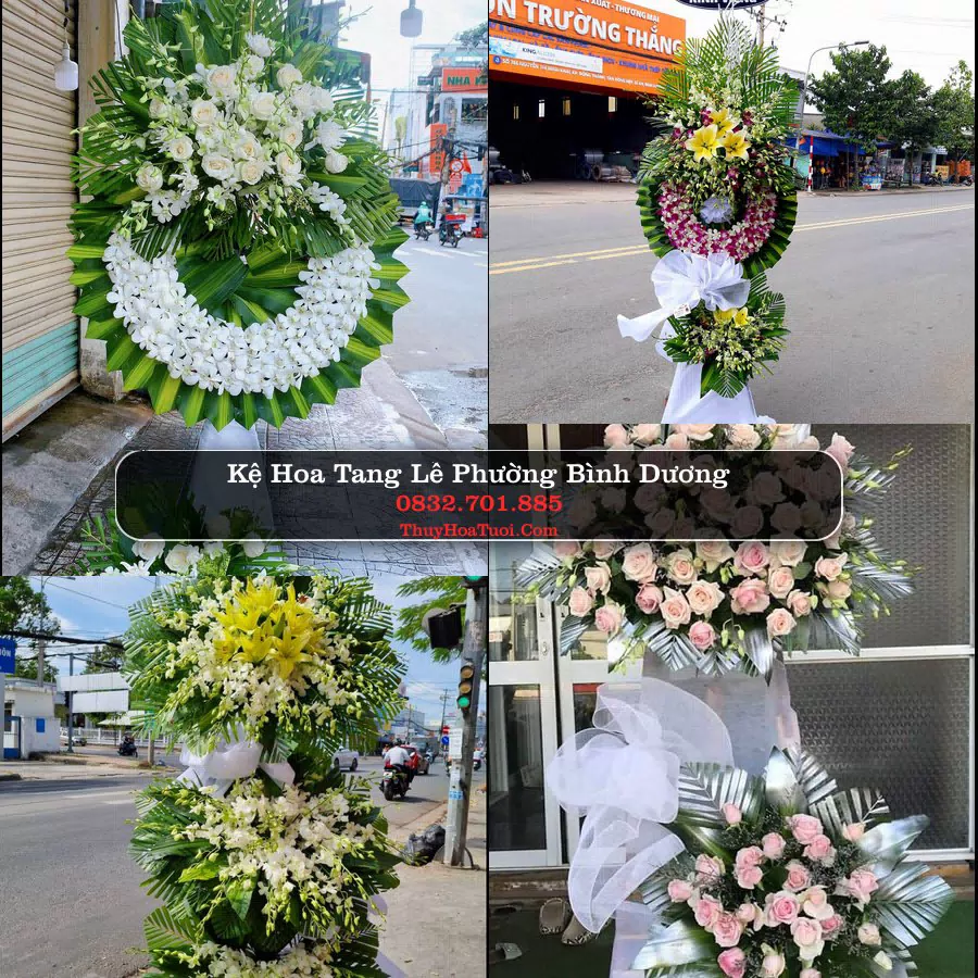 Đặt Vòng Hoa Chia Buồn tại Phường Bình Dương, TP.HCM