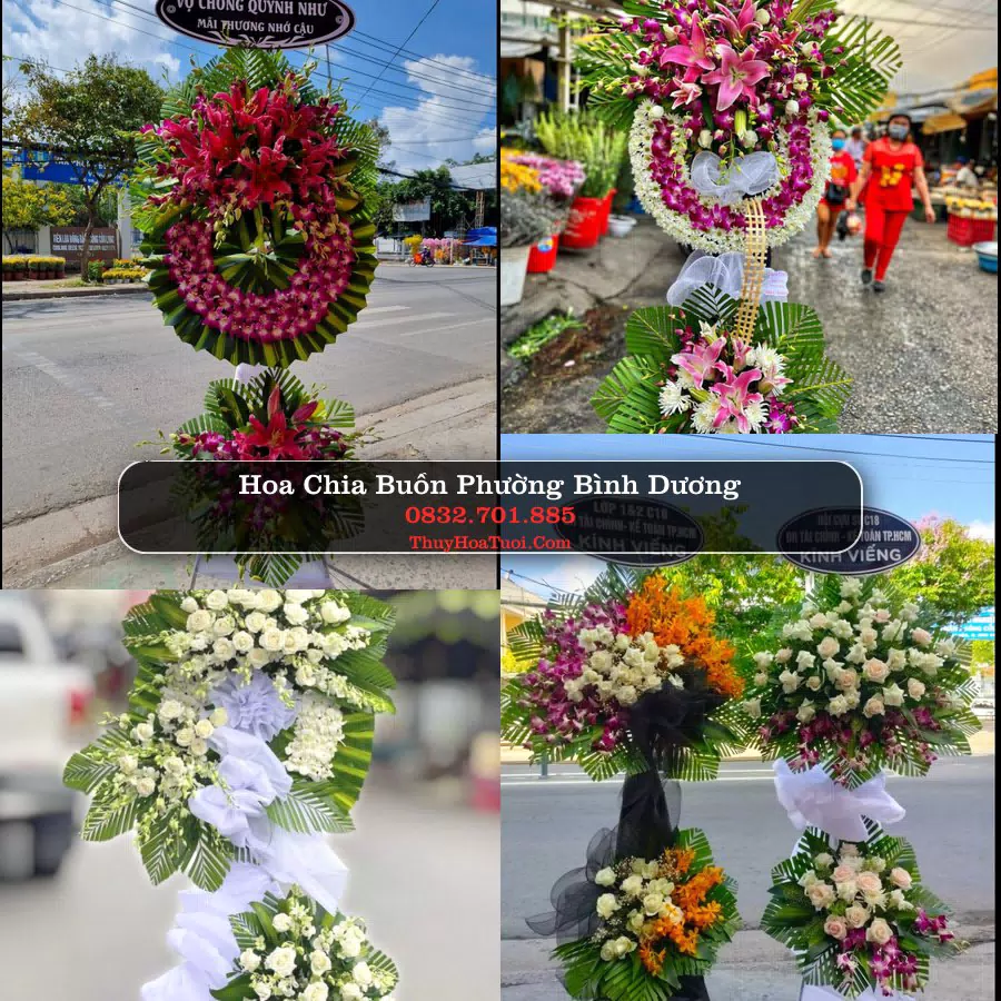 Kệ hoa tang lễ giao tại Phường Bình Dương, TP.HCM