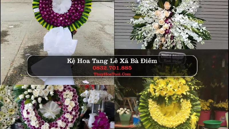 Đặt Vòng Hoa Tang Lễ tại Xã Bà Điểm, TP.HCM
