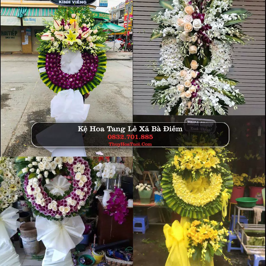 Đặt Vòng Hoa Tang Lễ tại Xã Bà Điểm, TP.HCM