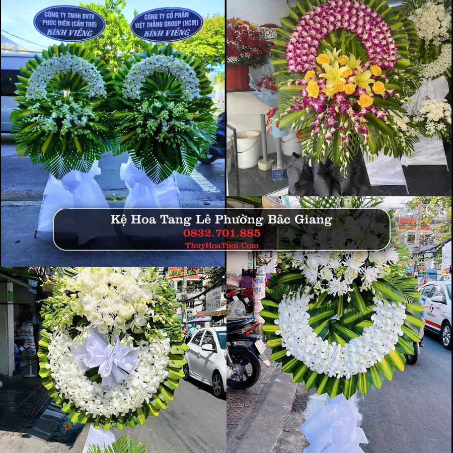 Đặt Hoa Tang Lễ tại Phường Bắc Giang, Bắc Ninh