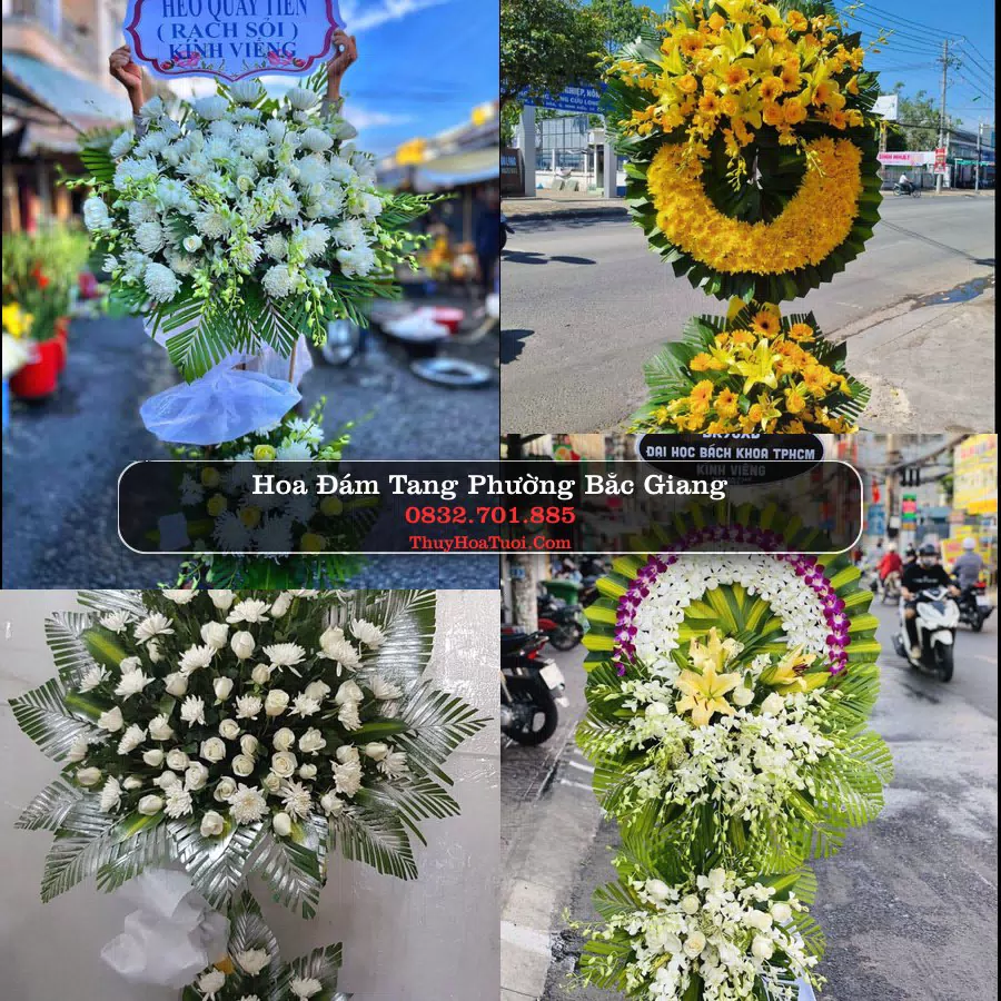 Kệ hoa tang lễ giao tại Phường Bắc Giang, Bắc Ninh