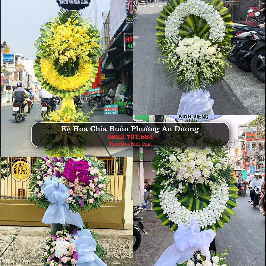 Đặt Vòng Hoa Chia Buồn tại Phường An Dương, Hải Phòng