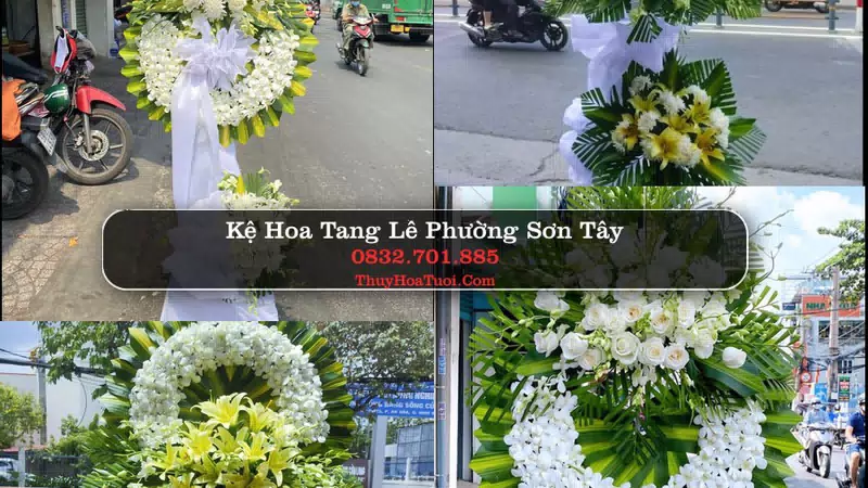 Đặt Vòng Hoa Tang Lễ tại Phường Sơn Tây, Hà Nội