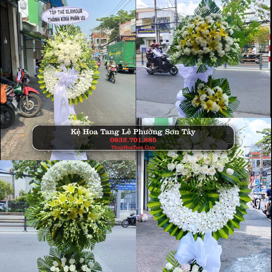 Đặt Vòng Hoa Tang Lễ tại Phường Sơn Tây, Hà Nội