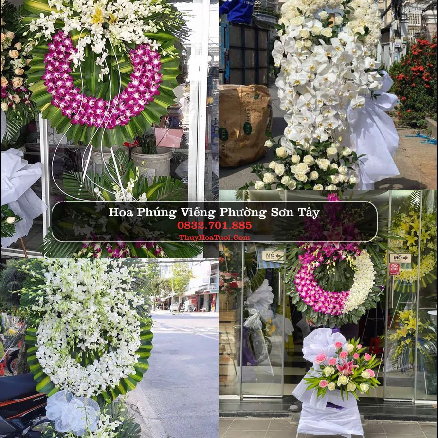 Kệ hoa tang lễ giao tại Phường Sơn Tây, Hà Nội